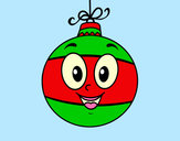 Dibujo Bola de árbol de Navidad pintado por martincito