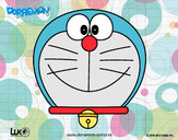 Dibujo Doraemon, el gato cósmico pintado por olichi