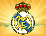 Dibujo Escudo del Real Madrid C.F. pintado por Adriancho7