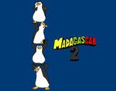 Dibujo Madagascar 2 Pingüinos pintado por jasle