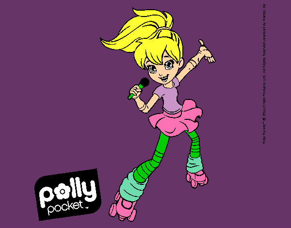 Dibujo Polly Pocket 2 pintado por fatucha