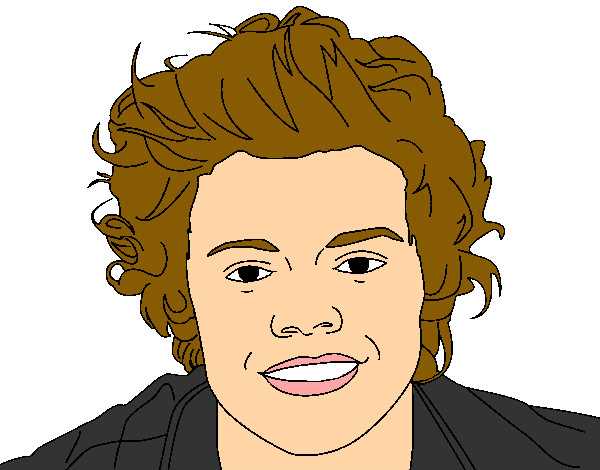 Dibujo Retrato de Harry Styles pintado por Geo2013