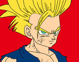 Dibujo Son Gohan pintado por LAPROGAMER