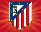 Dibujo Escudo del Club Atlético de Madrid pintado por josemaria1