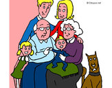 Dibujo Familia pintado por CLEOPATRA4