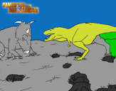 Dibujo Gorgosaurio pintado por jabriel