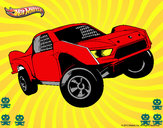 Dibujo Hot Wheels Ford pintado por luna110