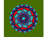 Dibujo Mandala 1 pintado por mirsu