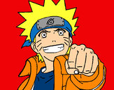 Dibujo Naruto alegre pintado por akita-neru