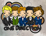 Dibujo One direction pintado por  jvutfdv1D