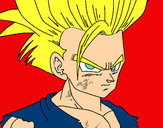 Dibujo Son Gohan pintado por LAPROGAMER