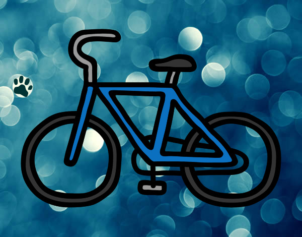 Dibujo Bicicleta básica pintado por MOGLI