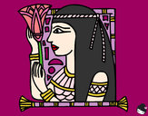 Dibujo Cleopatra pintado por Marian17