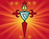 Dibujo Escudo del Real Club Celta de Vigo pintado por matiasarg