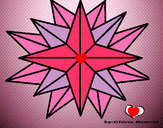 Dibujo Estrella brillante pintado por camila603