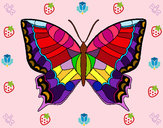 Dibujo Mariposa 16 pintado por Nerea013