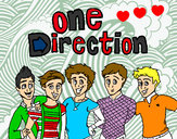 Dibujo One Direction 3 pintado por yazckina