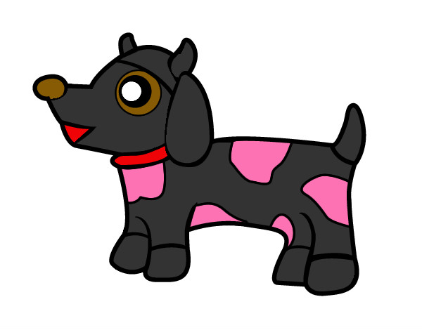 Dibujo Perro-vaca pintado por lucia28