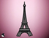 Dibujo Torre Eiffel pintado por ClariSmile