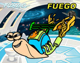 Dibujo Turbo -  Fuego pintado por juandieg