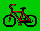 Dibujo Bicicleta básica pintado por amalia