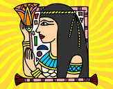 Dibujo Cleopatra pintado por Valerita3