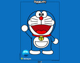 Dibujo Doraemon pintado por videl44