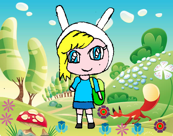 Fionna en el bosque 