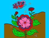 Dibujo Flores II pintado por kittylove
