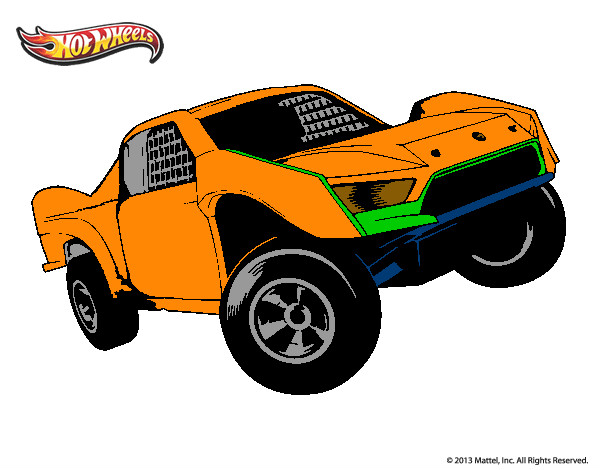 Dibujo Hot Wheels Ford pintado por gokuss3