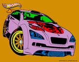 Dibujo Hot Wheels Megane Trophy pintado por yenderito