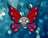 Dibujo Mariposa Emo pintado por Roo_12