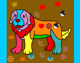 Dibujo Perro pigmento pintado por Juliab