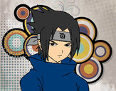 Dibujo Sasuke enfadado pintado por videl44