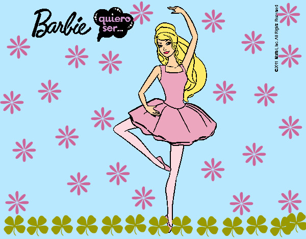 Dibujo Barbie bailarina de ballet pintado por AgosSwag