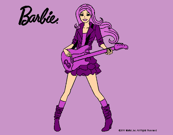 Barbie guitarrista