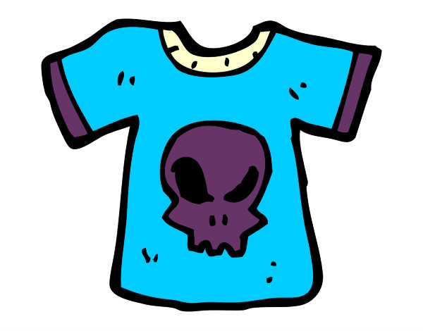 camiseta calavera