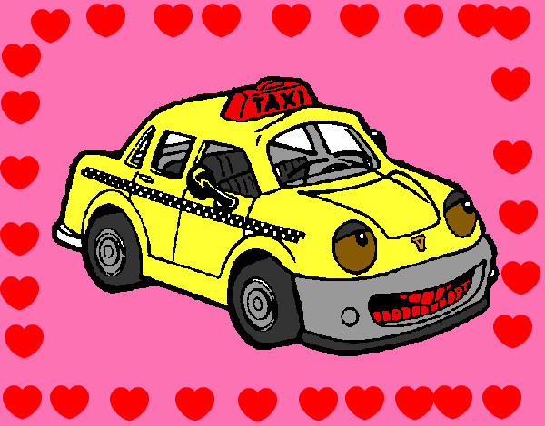 Dibujo Herbie Taxista pintado por luliit