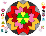 Dibujo Mandala 29 pintado por JP2007