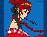 Dibujo Princesa china pintado por alexitho19