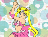 Dibujo Serena de Sailor Moon pintado por Valerita3
