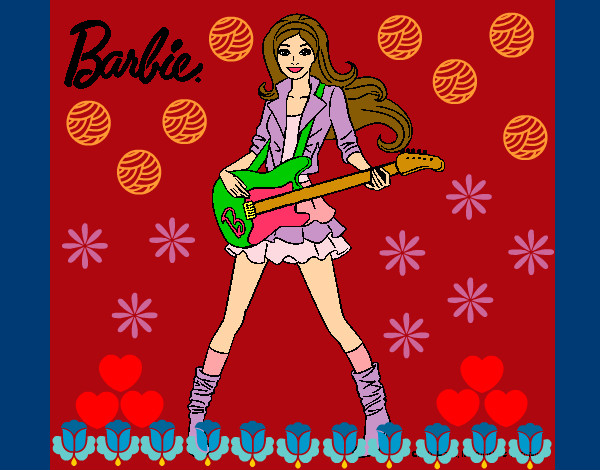 Barbie guitarrista