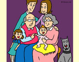 Dibujo Familia pintado por Esti8