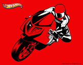 Dibujo Hot Wheels Ducati 1098R pintado por her01