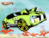 Dibujo Hot Wheels Twinduction pintado por iselli