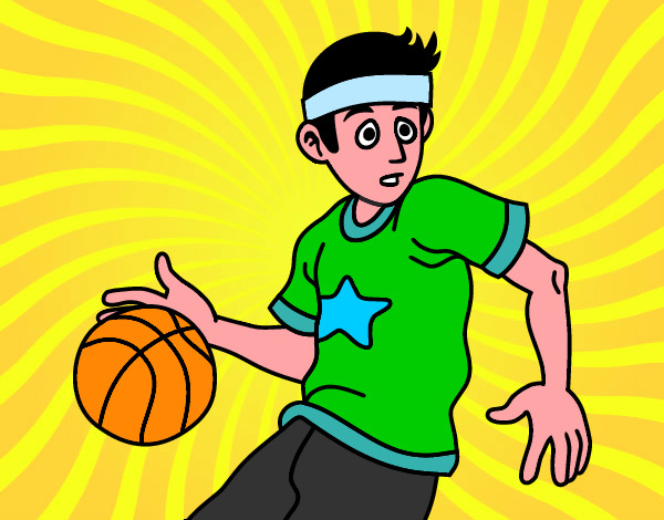 Dibujo Jugador de básquet junior pintado por mawi