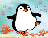 Dibujo Pingüino bailando pintado por 21-09Lulu