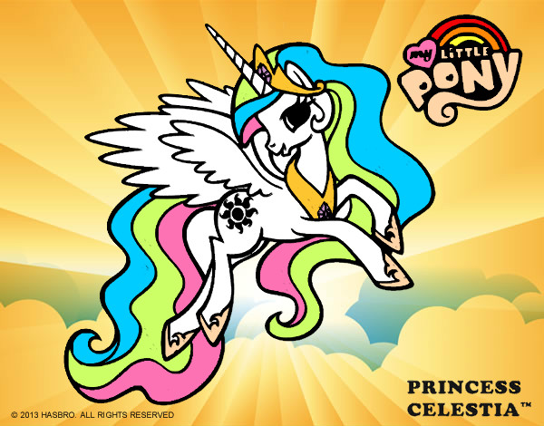 pony princesa celestial