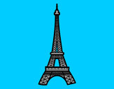 Dibujo Torre Eiffel pintado por Lolita26
