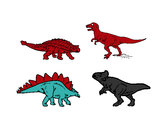Dibujo Dinosaurios de tierra pintado por nathabeth5